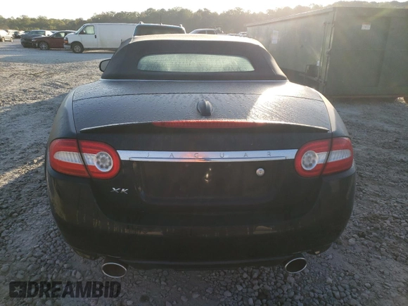 2011 Jaguar XK with VIN SAJWA4GB9BLB39359, listed as a Copart auction lot 77218644 with 0 mi miles and Clean Title. Bid and sale history available at carsss.com. Image 6.