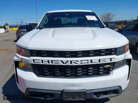 2019 Chevrolet Silverado 1500 Custom with VIN 1GCPWBEF2KZ349181, listed as a IAAI auction lot 41910004 with 98,910 mi miles. Bid and sale history available at carsss.com. Image 6.