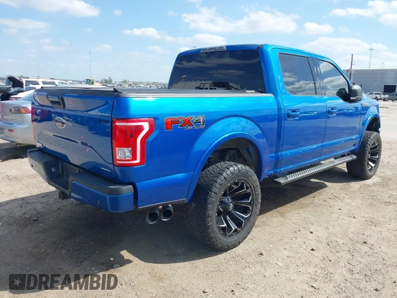 2015 Ford F-150 XLT with VIN 1FTEW1EF8FKD15133, listed as a IAAI auction lot 41763935 with 139,721 mi miles. Bid and sale history available at carsss.com. Image 4.