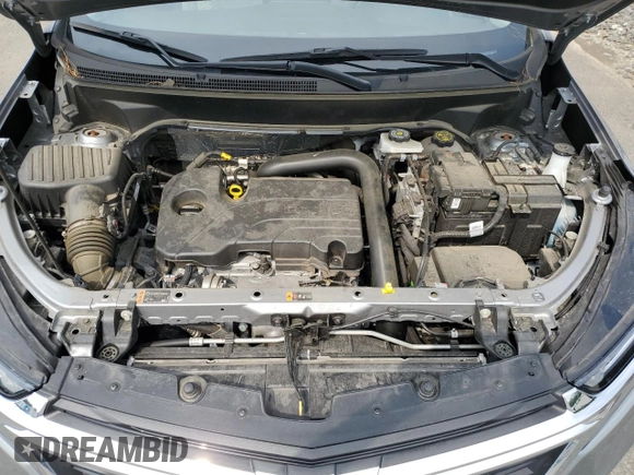 2023 Chevrolet Equinox LT with VIN 3GNAXKEG4PL254476, listed as a Copart auction lot 59874205 with 45,399 mi miles and Non repairable. Bid and sale history available at DreamBid. Image 12.