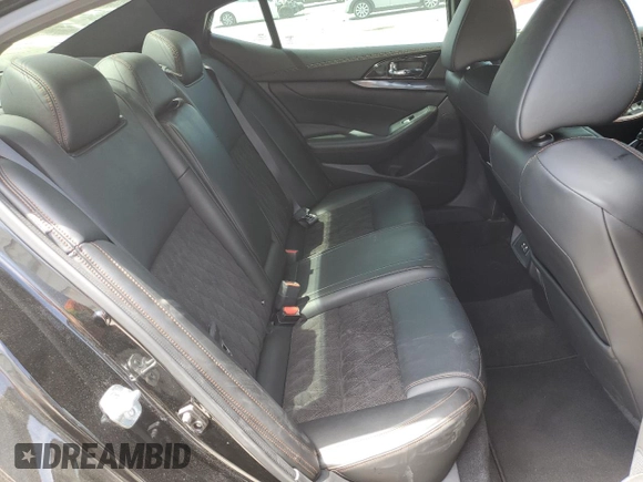 2020 Nissan Maxima SR with VIN 1N4AA6EV4LC381014, listed as a Copart auction lot 50953385 with 45,976 mi miles and Salvage Title. Bid and sale history available at DreamBid. Image 10.