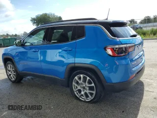 2025 Jeep Compass Limited with VIN 3C4NJDCN0ST512395, listed as a Copart auction lot 63557225 with 19,984 mi miles and Clean title. Bid and sale history available at DreamBid. Image 2.
