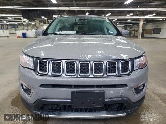 2021 Jeep Compass Limited with VIN 3C4NJDCBXMT579353, listed as a Copart auction lot 55634215 with 98,644 mi miles and Salvage title. Bid and sale history available at DreamBid. Image 5.