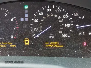 2005 Lexus LS 430 with VIN JTHBN36FX55011393, listed as a IAAI auction lot 41883790 with 186,981 mi miles. Bid and sale history available at carsss.com. Image 15.