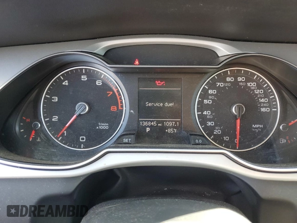 2015 Audi A4 Premium с VIN WAUAFAFL6FN029036, выставлен на аукционе Copart как лот 47070315 с пробегом 136 845 миль миль и Списание • Salvage title. История ставок и продаж доступна на DreamBid. Изображение 9.