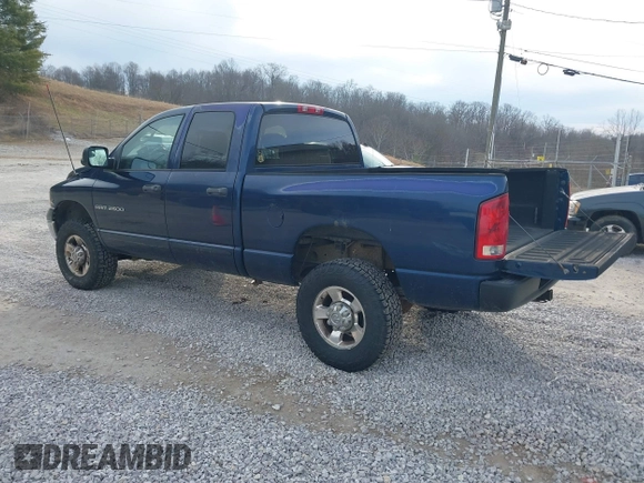 2005 Dodge 2500 SLT with VIN 3D7KS28C15G793024, listed as a IAAI auction lot 41703984 with 175,928 mi miles and . Bid and sale history available at DreamBid. Image 3.