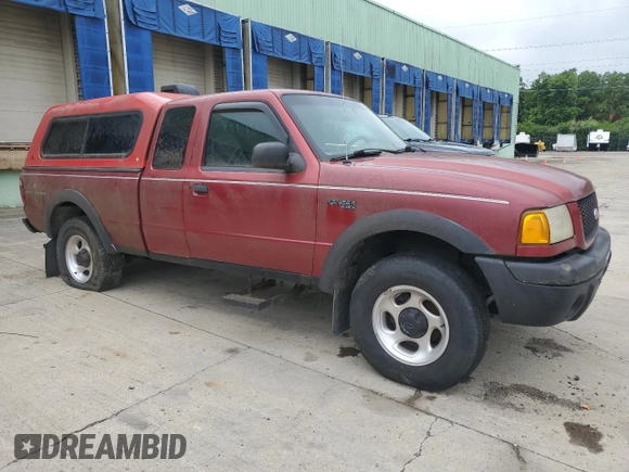 2001 Ford Ranger XL Fleet z VIN 1FTZR15E61TA43605, wystawiony jako Copart lot #58932585 z przebiegiem 84 662 mil mil oraz Czysty tytuł • Clean title. Historia ofert i sprzedaży dostępna na DreamBid. Obrazek 4.