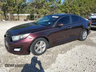 2014 Kia Optima LX with VIN 5XXGM4A72EG301168, listed as a Copart auction lot 48253385 with 76,120 mi miles and Clean title. Bid and sale history available at DreamBid. Image 1.