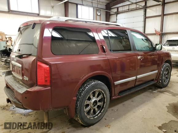 2009 Infiniti QX56 with VIN 5N3AA08C79N903118, listed as a Copart auction lot 83113474 with 188,636 mi miles and Clean Title. Bid and sale history available at carsss.com. Image 3.