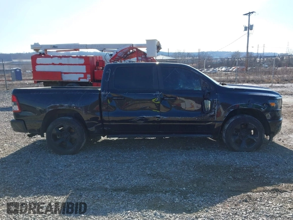 2019 Ram 1500 Big Horn/Lone Star with VIN 1C6RRFFG6KN881465, listed as a IAAI auction lot 41737348 with 80,110 mi miles. Bid and sale history available at carsss.com. Image 13.