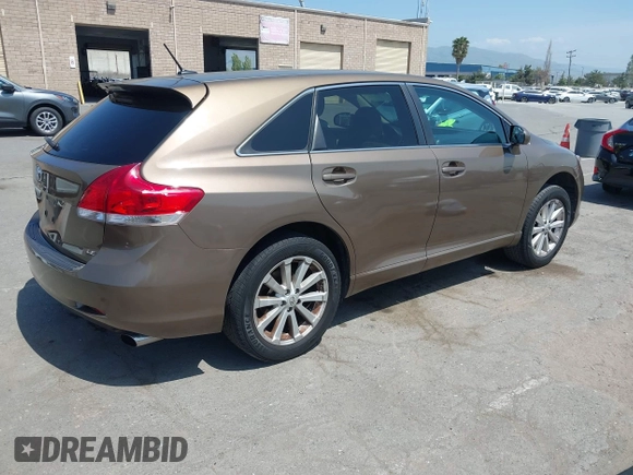 2012 Toyota Venza LE with VIN 4T3ZA3BBXCU059870, listed as a IAAI auction lot 42162762 with 179,840 mi miles and . Bid and sale history available at DreamBid. Image 4.