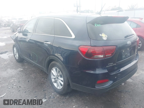 2020 Kia Sorento L with VIN 5XYPG4A31LG699874, listed as a IAAI auction lot 41296086 with 83,177 mi miles. Bid and sale history available at carsss.com. Image 3.