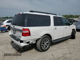 2015 Ford Expedition EL XLT with VIN 1FMJK1HT7FEF42805, listed as a Copart auction lot 61611954 with 213,074 mi miles and Salvage Title. Bid and sale history available at carsss.com. Image 3.