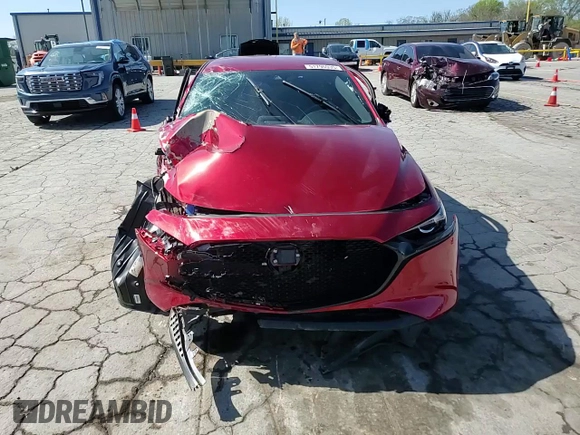 2019 Mazda 3 Preferred with VIN JM1BPBMM8K1125497, listed as a Copart auction lot 51796935 with Not Provided miles and Salvage Title. Bid and sale history available at DreamBid. Image 14.