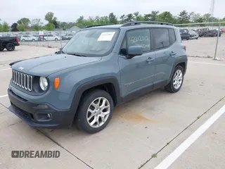 2018 Jeep Renegade Latitude with VIN ZACCJABB9JPH20388, listed as a IAAI auction lot 42212067 with 90,270 mi miles and . Bid and sale history available at DreamBid. Image 2.