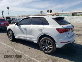 2023 Audi Q3 with VIN WA1DEDF31P1019148, listed as a Copart auction lot 61859284 with 28,560 mi miles and Clean title. Bid and sale history available at DreamBid. Image 2.