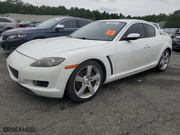 2004 Mazda RX-8 with VIN JM1FE173940111556, listed as a Copart auction lot 71960234 with 91,342 mi miles and Salvage Title. Bid and sale history available at carsss.com. Image 1.