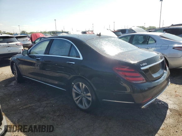 2020 Mercedes-Benz S S 560 with VIN WDDUG8GB7LA524530, listed as a Copart auction lot 68067983 with 36,408 mi miles. Bid and sale history available at carsss.com. Image 2.