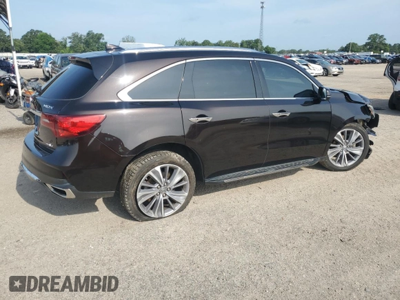 2018 Acura MDX Technology z VIN 5J8YD4H73JL004741, wystawiony jako Copart lot #60059685 z przebiegiem 138 940 mil mil oraz Szkoda całkowita • Salvage title. Historia ofert i sprzedaży dostępna na DreamBid. Obrazek 3.