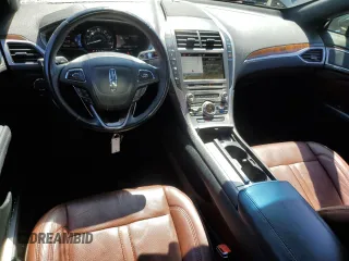 2017 Lincoln MKZ Hybrid Reserve with VIN 3LN6L5MU9HR639643, listed as a Copart auction lot 49962385 with 145,070 mi miles and Salvage Title. Bid and sale history available at DreamBid. Image 8.