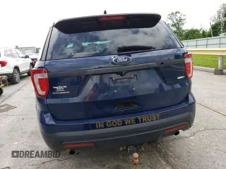 2016 Ford Police Interceptor Utility z VIN 1FM5K8AR2GGC37615, wystawiony jako Copart lot #57084935 z przebiegiem 170 078 mil mil oraz Szkoda całkowita • Salvage title. Historia ofert i sprzedaży dostępna na DreamBid. Obrazek 6.