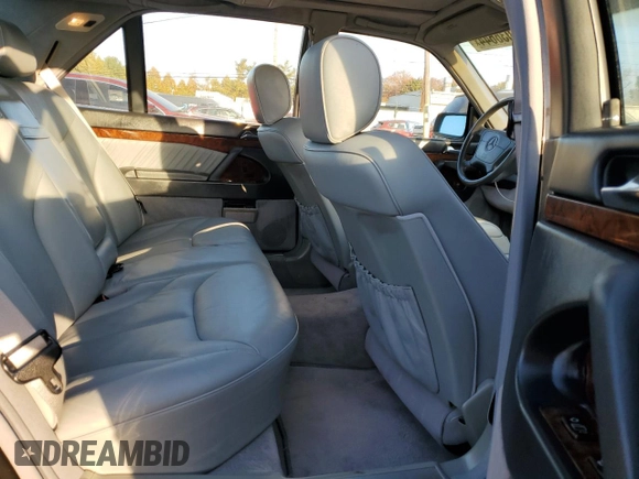 1994 Mercedes-Benz S with VIN WDBGA51EXRA151386, listed as a Copart auction lot 77036644 with 43,224 mi miles and Clean Title. Bid and sale history available at DreamBid. Image 10.