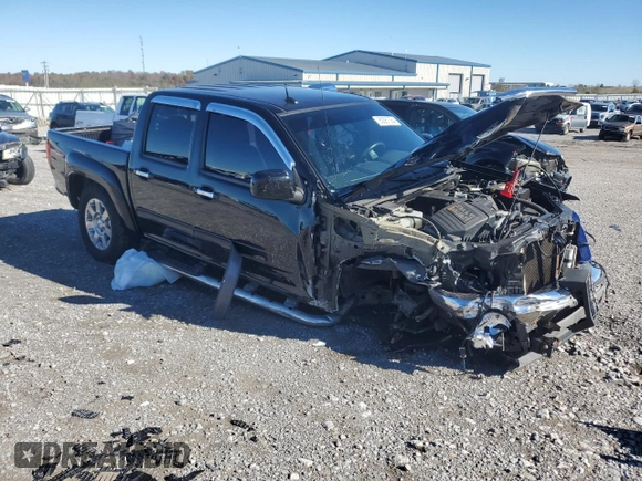 2012 GMC Canyon SLE2 with VIN 1GTH6PFE5C8166338, listed as a Copart auction lot 80087584 with 83,745 mi miles and Salvage Title. Bid and sale history available at carsss.com. Image 4.