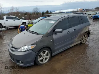 2007 Mazda 5 Sport with VIN JM1CR293070144282, listed as a Copart auction lot 85631384 with 217,486 mi miles and Salvage Title. Bid and sale history available at DreamBid. Image 1.