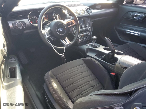 2016 Ford Mustang GT with VIN 1FA6P8CF8G5323395, listed as a Copart auction lot 45343475 with 34,559 mi miles and Salvage Title. Bid and sale history available at carsss.com. Image 8.