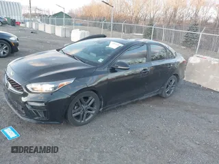 2020 Kia Forte GT-Line with VIN 3KPF34AD0LE145898, listed as a IAAI auction lot 41293548 with 48,555 mi miles. Bid and sale history available at carsss.com. Image 2.