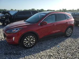 2020 Ford Escape Titanium с VIN 1FMCU9J99LUB67789, выставлен на аукционе Copart как лот 61771755 с пробегом 41 278 миль миль и Списание • Salvage title. История ставок и продаж доступна на DreamBid. Изображение 1.