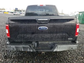 2018 Ford F-150 XL with VIN 1FTEW1EP5JFA02664, listed as a Copart auction lot 45900715 with 105,838 mi miles and Salvage Title. Bid and sale history available at carsss.com. Image 6.