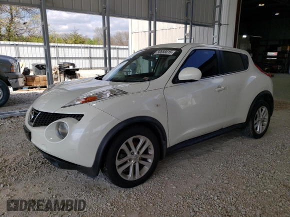 2013 Nissan Juke SV with VIN JN8AF5MR0DT204329, listed as a Copart auction lot 50688015 with 0 mi miles and Salvage Title. Bid and sale history available at carsss.com. Image 1.