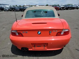 2000 BMW Z3 2.5L with VIN WBACH9340YLM91704, listed as a Copart auction lot 57235124 with 71,354 mi miles and Salvage Title. Bid and sale history available at carsss.com. Image 6.