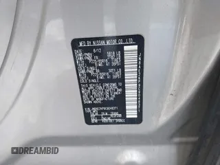 2012 Nissan Quest S z VIN JN8AE2KP9C9048371, wystawiony jako IAAI lot #42058547 z przebiegiem 119 711 mil mil oraz . Historia ofert i sprzedaży dostępna na DreamBid. Obrazek 9.