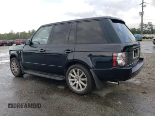 2012 Land Rover Range Rover SC with VIN SALMF1E46CA368272, listed as a Copart auction lot 78588034 with 124,179 mi miles and Salvage title. Bid and sale history available at DreamBid. Image 2.