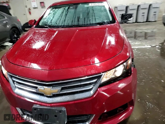 2015 Chevrolet Impala LT with VIN 2G1125S38F9258356, listed as a Copart auction lot 51651915 with 110,895 mi miles and Salvage Title. Bid and sale history available at DreamBid. Image 13.