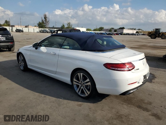 2019 Mercedes-Benz C 300 with VIN WDDWK8DB4KF792402, listed as a Copart auction lot 48070115 with 45,648 mi miles and Non Repairable. Bid and sale history available at carsss.com. Image 2.