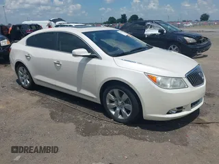 2013 Buick LaCrosse Premium 2 with VIN 1G4GH5E34DF165569, listed as a IAAI auction lot 42547575 with 187,156 mi miles and . Bid and sale history available at DreamBid. Image 1.