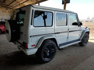 2016 Mercedes-Benz G-Class AMG G 63 with VIN WDCYC7DF9GX260877, listed as a Copart auction lot 46457725 with 82,570 mi miles and Clean Title. Bid and sale history available at carsss.com. Image 3.
