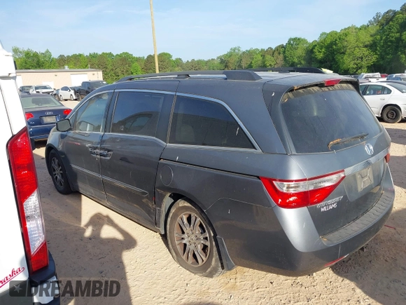 2012 Honda Odyssey EX-L with VIN 5FNRL5H63CB006272, listed as a IAAI auction lot 42074163 with 187,785 mi miles and . Bid and sale history available at carsss.com. Image 14.