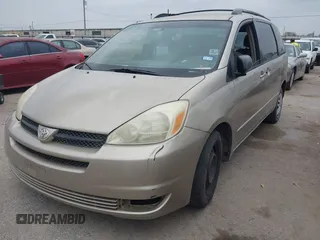 2005 Toyota Sienna CE with VIN 5TDZA23C55S375621, listed as a IAAI auction lot 41921415 with 257,259 mi miles. Bid and sale history available at carsss.com. Image 2.