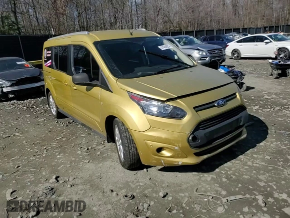 2015 Ford Transit Connect XLT with VIN NM0GS9F76F1195913, listed as a Copart auction lot 47430625 with 159,882 mi miles and Salvage title. Bid and sale history available at DreamBid. Image 12.