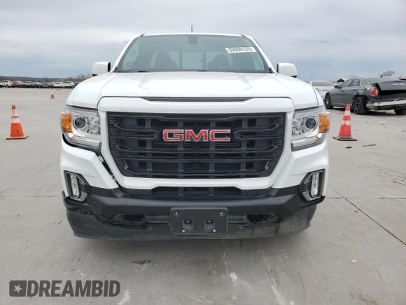 2022 GMC Canyon 2WD Elevation with VIN 1GTH5CEN0N1249782, listed as a Copart auction lot 89000125 with 44,570 mi miles and Salvage Title. Bid and sale history available at carsss.com. Image 5.