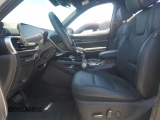 2024 Kia Telluride EX X-Line with VIN 5XYP3DGC1RG540896, listed as a Copart auction lot 57520235 with 12,097 mi miles and Salvage title. Bid and sale history available at DreamBid. Image 7.