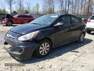 2017 Hyundai Accent SE with VIN KMHCT4AE0HU363775, listed as a Copart auction lot 49123384 with 152,280 mi miles and Non Repairable. Bid and sale history available at carsss.com. Image 1.