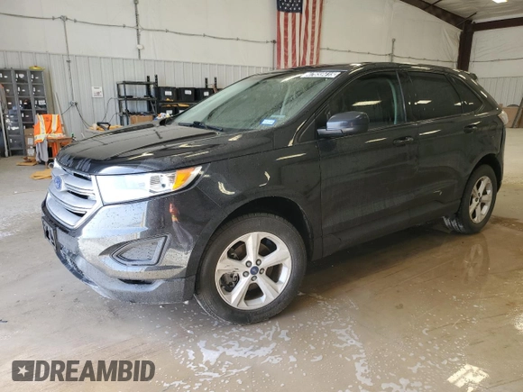 2015 Ford Edge SE with VIN 2FMTK3G98FBB55430, listed as a Copart auction lot 47659415 with 81,489 mi miles and Clean title. Bid and sale history available at DreamBid. Image 1.