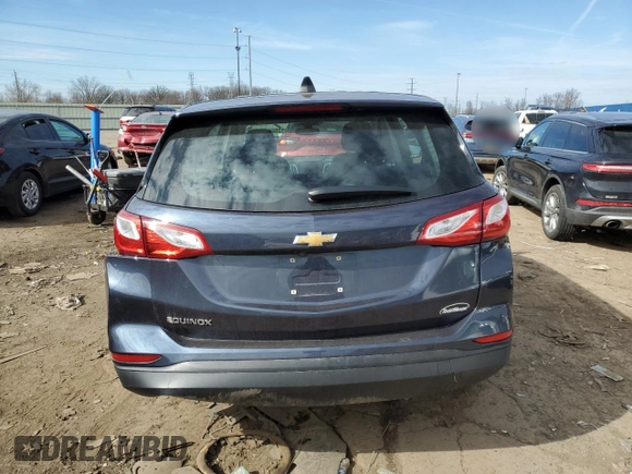 2019 Chevrolet Equinox LS with VIN 3GNAXHEV4KL219544, listed as a Copart auction lot 52027775 with 57,789 mi miles and Clean Title. Bid and sale history available at DreamBid. Image 6.