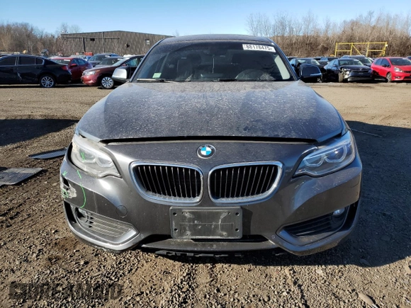 2015 BMW 2 Series 228i xDrive with VIN WBA1F7C57FVX96239, listed as a Copart auction lot 88178475 with 93,127 mi miles and Salvage Title. Bid and sale history available at carsss.com. Image 5.