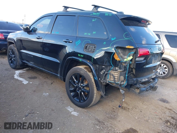 2017 Jeep Grand Cherokee Laredo with VIN 1C4RJEAG7HC953361, listed as a IAAI auction lot 41554390 with 98,099 mi miles and . Bid and sale history available at DreamBid. Image 3.